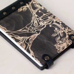 Gästebuch Hochzeit aus Holz mit Gravur - Baum der Liebe